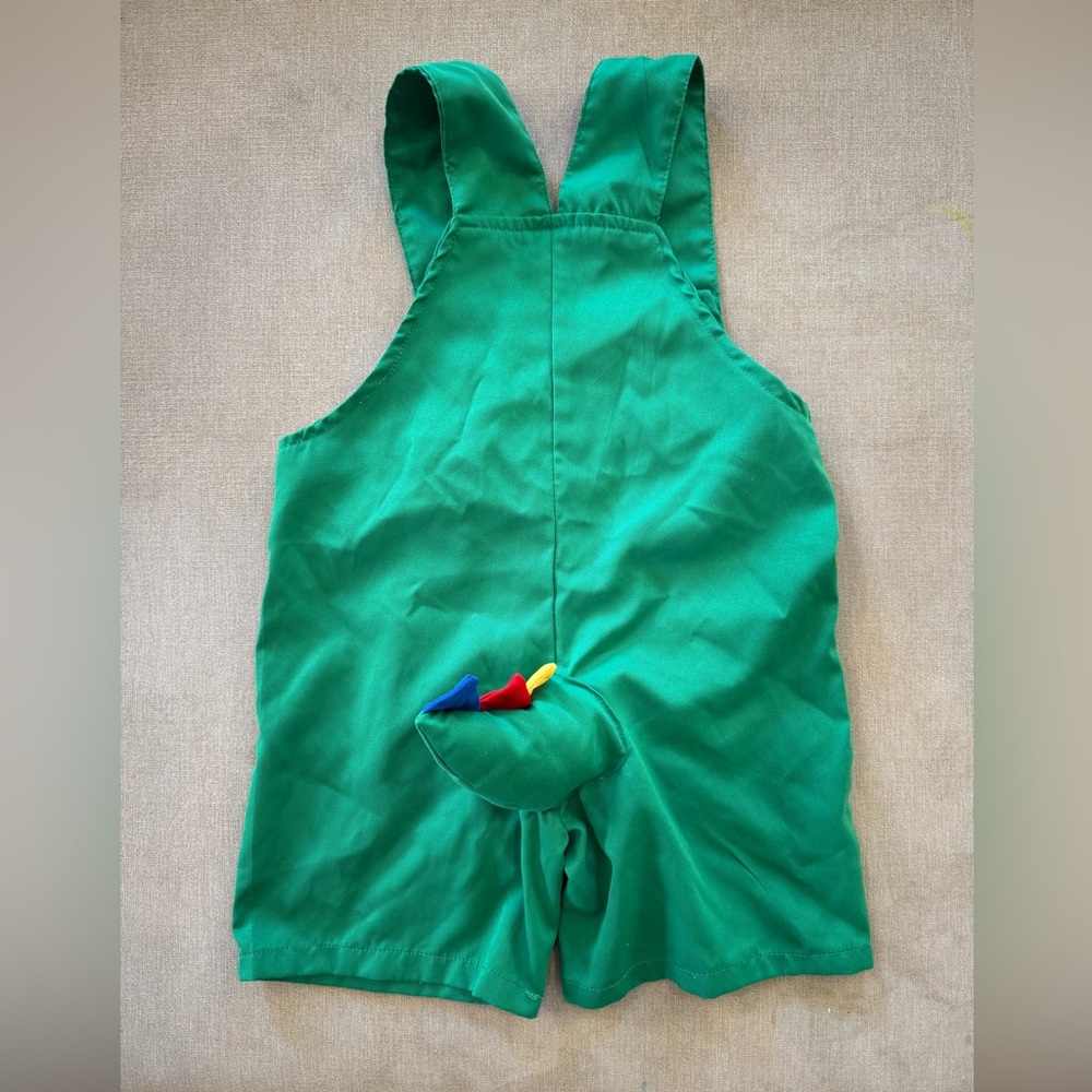Toddler dinosaur tail overalls size 4T/110cm